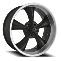 695 MB Matte Black / Machined Lip