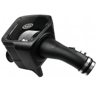 Cold Air Intake For 07-21 Toyota Tundra V8 5.7L Dry Dry Extendable White S&B