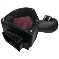 Cold Air Intake For 94-02 Dodge Ram 2500 3500 5.9L Cummins Cotton Cleanable Red S&B