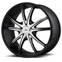 AR897 GBM Gloss Black / Machined