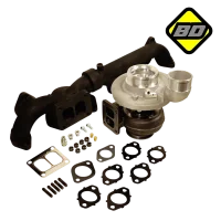 BD Iron Horn 6.7L Cummins Turbo Kit S366SXE/80 0.91AR Dodge 2007.5-2018