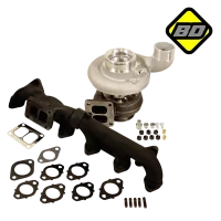 BD Iron Horn 6.7L Cummins Turbo Kit S366SXE/80 1.00AR Dodge 2007.5-2018