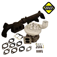 BD Iron Horn 6.7L Cummins Turbo Kit S369SXE/80 0.91AR Dodge 2007.5-2018