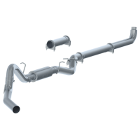 P1 4" Down Pipe Back, Race System (includes front pipe), 2007.5-2010 Chevy/GMC 2500/3500 Duramax,...