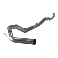 5" Aluminized Downpipe Back Single NO Muffler