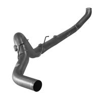 5" Aluminized Turbo Back Single NO Muffler