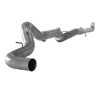5" Aluminized Downpipe Back Single NO Muffler