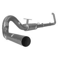 5" Aluminized Turbo Back Single With Muffler 