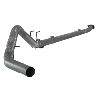 4" Aluminized Downpipe Back Single NO Muffler