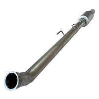 4"Aluminized Cat & DPF/SCR Race Pipe With Muffler