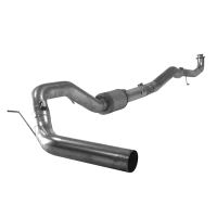 5" Stainless Downpipe Back Single With Muffler