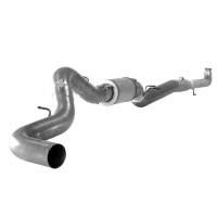 5" Stainless Downpipe Back Single With Muffler