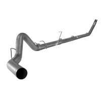 4" Stainless Turbo Back Single NO Muffler