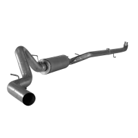 4" Stainless Downpipe Back Single With Muffler