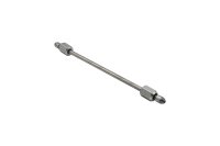 11 Inch High Pressure Fuel Line 8mm x 3.5mm Line M14 x 1.5 Nuts Fleece Performance Front View