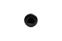 1/2 Inch NPT Hex Socket Plug Black Fleece Performance Front View