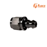 -8 Straight to Hose Barb Black Fleece Performance
