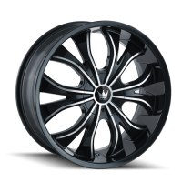 Hustler 342 GBM Gloss Black / Machined Face