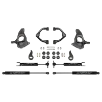 Fabtech 3.5 in. ULTIMATE SYS W/UNIBALL UPPER CONTROL ARMS & STEALTH 2011-19 GM 2500HD/3500HD 2/4W...