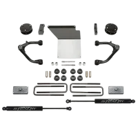 Fabtech 3" UNIBALL UCA SYS W/ STEALTH SHOCKS 14-18 GM 1500 2/4WD  P/U W/ OE ALM OR STMP STL UCA