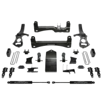 Fabtech 4" BASIC SYS W/ STEALTH 2019-22 GM C/K1500 P/U W/TRAIL BOSS/AT4 PKG