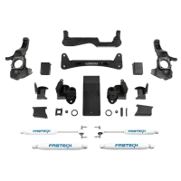 Fabtech 6" RTS SYS W/PERF SHOKS