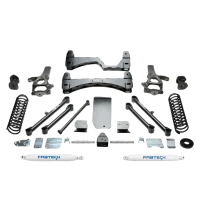 Fabtech 6" BASIC SYS W/PERF SHKS 2013-18 RAM 1500 4WD