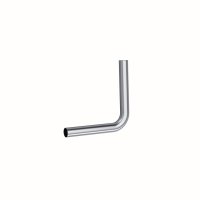 Exhaust Pipe 2 Inch 90 Degree Bend 1 2 Inch Legs Aluminized Steel MBRP