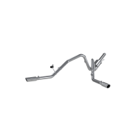 3 Inch Cat Back Exhaust System Dual Split Side Aluminized Steel For 04-08 Ford F-150 MBRP