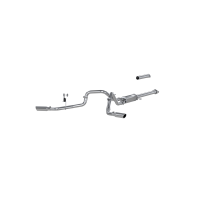 2.5 Inch Cat Back Exhaust System For 15-20 Ford F-150 2.7L/3.5L EcoBoost Dual Side Exit Aluminize...