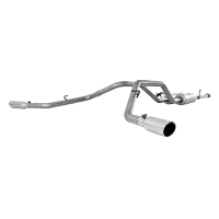 Cat Back Exhaust System Dual Split Side T409 Stainless Steel For 09-21 Toyota Tundra MBRP