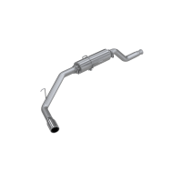 3 Inch Exhaust Resonator Back Single Side Exit Aluminized Steel For 00-06 Toyota Tundra 4.7L all ...