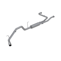 Cat Back Exhaust System Single Side T409 Stainless Steel For 04-15 Nissan Titan 5.6L Extended/Cre...