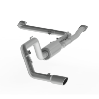 3 Inch Cat Back Exhaust System Single Side Aluminized Steel For 16-20 Nissan 5.6L Titan XD MBRP