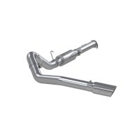 4 Inch Cat Back Exhaust System Single Side Exit T409 Stainless Steel For 04-07 Dodge Ram 2500/350...