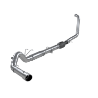 5 Turbo Back Single Side Exit Aluminized Steel For 03-07 Ford F-250/350 6.0L MBRP