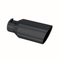Exhaust Tip 8 Inch O.D. Rolled End 5 Inch Inlet 18 Inch Length Black MBRP