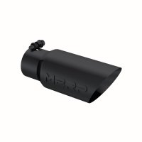 Exhaust Tip 4 Inch O.D. Dual Wall Angled 3 Inch Inlet 10 Inch Length Black MBRP