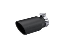 Armor BLK Black-Coated, 4.5 Inch OD, 3.2 Inch Inlet ID, 10 Inch Length, Single Walled, Angled Cut...