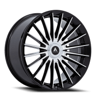 Viceroy AB048 Gloss Black / Machined Face