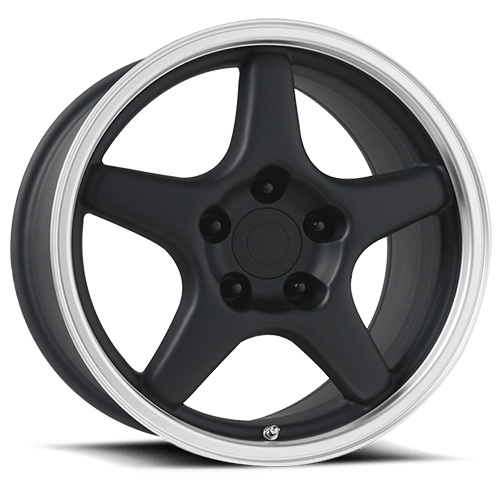 PR103 GB Gloss Black / Machined Lip