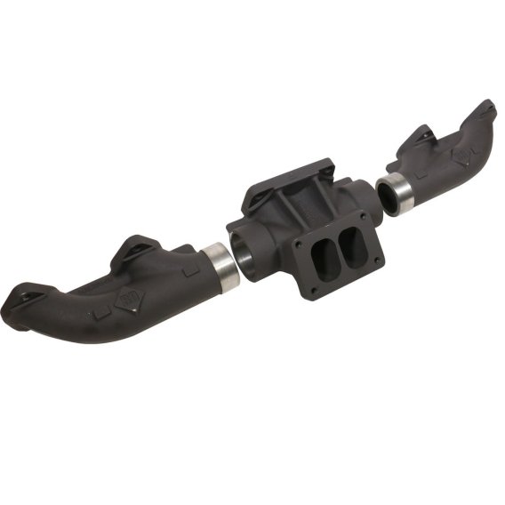 BD Cummins ISX Exhaust Manifold Pre-2002 T6 Upgrade 10mm Studs