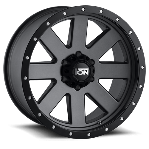 134 GY Matte Gunmetal / Black Beadlock