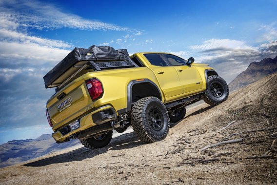 ICON 2015-2023 Chevrolet Colorado/GMC Canyon, 0-2” Lift, Rear 2.0 Aluminum Series Internal Reserv...