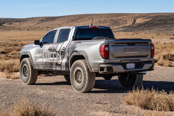 ICON 2015-2023 Chevrolet Colorado/GMC Canyon, 0-2” Lift, Rear 2.0 Aluminum Series Internal Reserv...