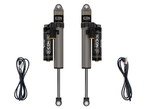 ICON 2018-2023 Jeep Wrangler JL, 2.5" Lift, Rear, V.S. 2.5 Aluminum Series Shock Absorbers, Piggy...