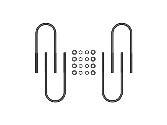 ICON 1999-10 Ford F250/F350 SD, Rear 12” U-Bolt Kit