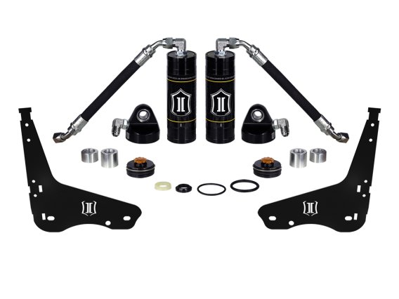 ICON 2007-2021 Toyota Tundra/2008-2022 Toyota Sequoia, Coilover Reservoir Upgrade Kit With Seals,...