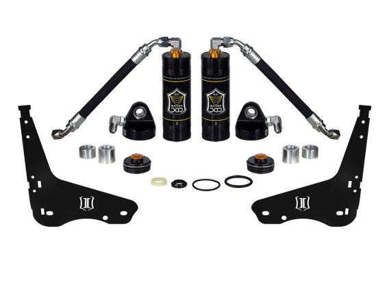 ICON 2007-2021 Toyota Tundra/2008-2022 Toyota Sequoia, Coilover Reservoir w/ CDCV Upgrade Kit Wit...