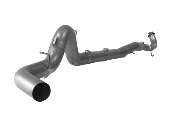 5" Stainless Downpipe Back Single NO Muffler | 2015.5-2016 GM 2500/3500 6.6L DURAMAX (FLO-PRO)